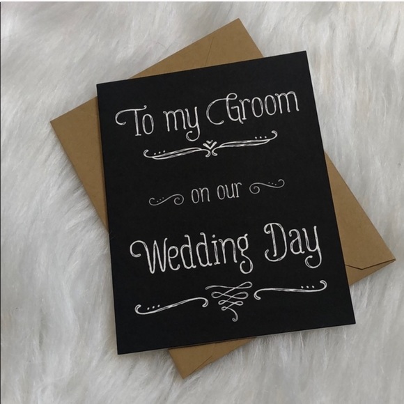 Other - Etsy Wedding Ca͏r͏d For Your Groom!